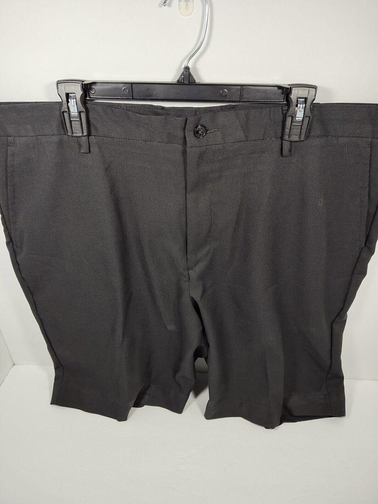 Greg Norman Flat Front Golf Shorts Men's Size 40 Dark Gray Classic Fit EUC